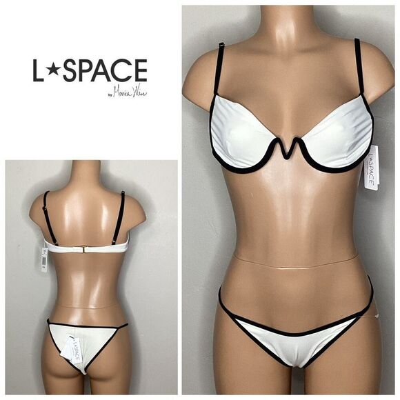 New. L*SPACE bitsy bikini. XL-top/M-bottom. Retails $211 - Picture 1 of 10